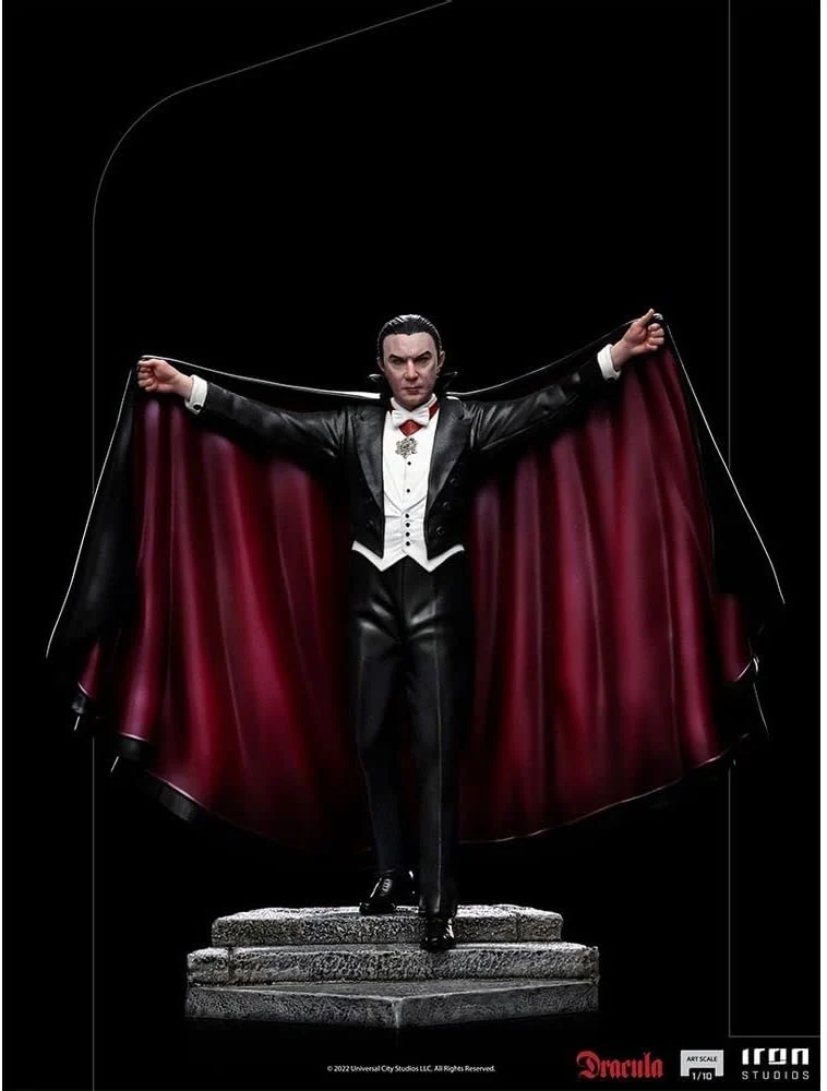 Iron Studios - Universal Monsters Dracula 1/10 Statue Statuen, Mehrfarbig (83272)