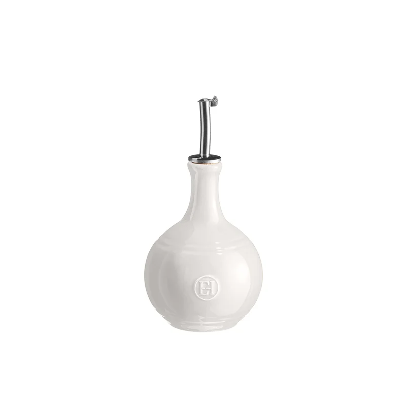 Emile Henry 110216 Essigballon, Ölflasche, Essig, 0,4 l, Keramik, Mehl
