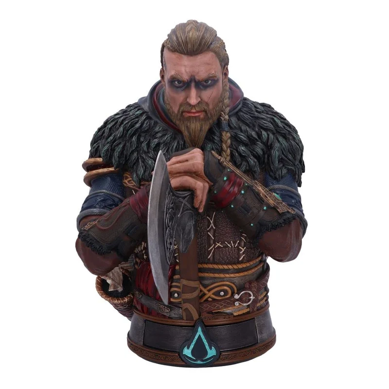 Nemesis Now Offiziell lizenzierte Assassin's Creed Valhalla Eivor Büste, Mehrfarbig, 32 cm, Harz