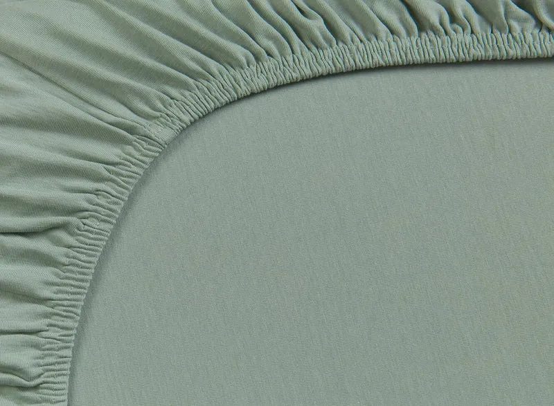Pip Studio Spannbetttuch Goodnight by Pip Studio Farbe Grau-Green 160x200/220 Spann-Laken Laken