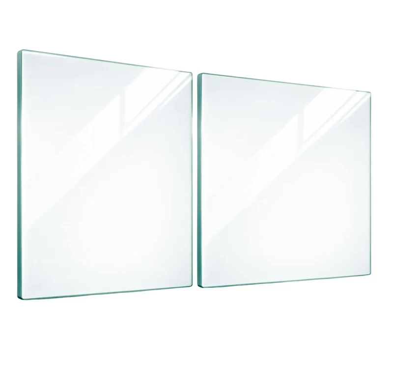 TMK | Herdabdeckplatten ceranfeld 2 Teilig 40x52 cm | Ceranfeldabdeckung Küche Elektroherd Induktion