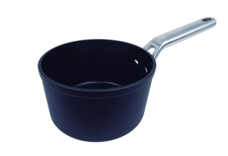 Arcos Serie Samoa | Antihaft-Kochtopf 16 cm und 1,5 L | Geschmiedetes Aluminium | Geeignet für jede